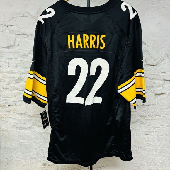 NWT Nike NFL Men's Pittsburg Steelers #22 Najee Harris On Field Jersey XXL - Picture 1 of 7